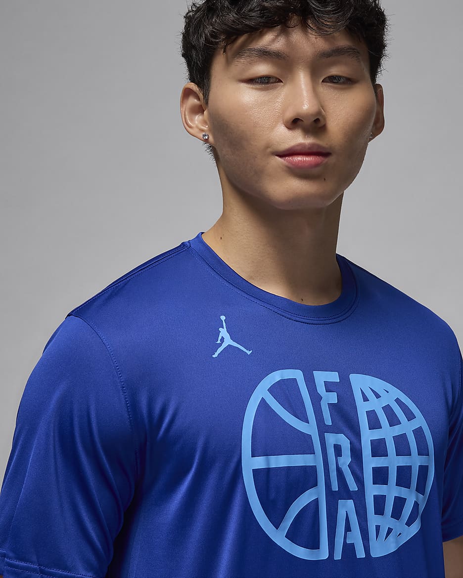 Tee shirt nike bleu jordan top